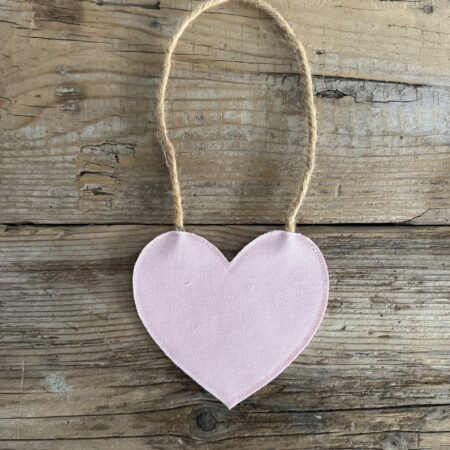 Targa cuore PERSONALIZZABILE colore rosa