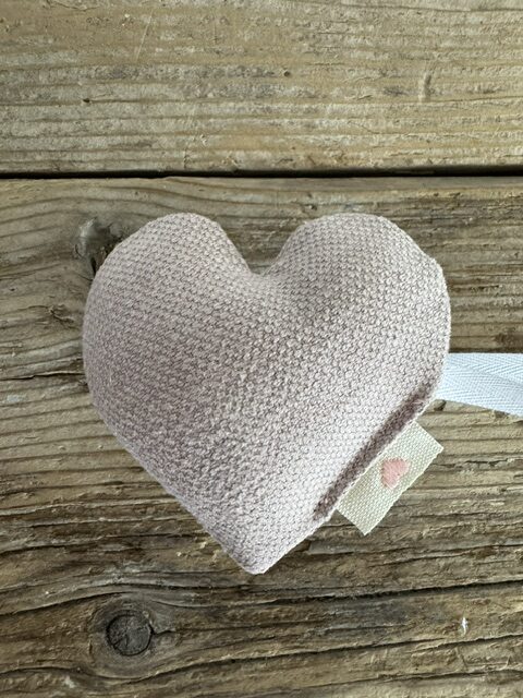 "Maison Seri" Coppia di Fermatenda Magnetici a Cuore Rosa (9 x 9 cm) - immagine 5