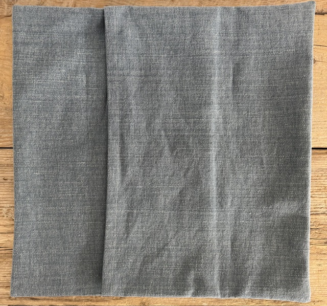 "Maison Serì" Fodera per Cuscino Artigianale "Linea Cupido" - Blue Jeans (45x45 cm) - immagine 4